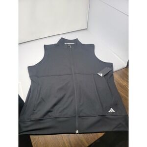 Men's Black Adidas Ultimate365 Tour Frostguard Golf Vest Size Large